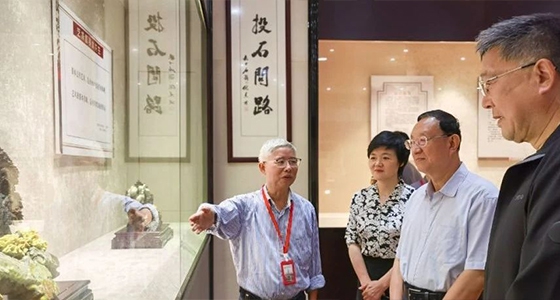 全国人大教科文卫委员会主任委员雒树刚率调研组参观沙巴公司官网·倪东方艺术博物馆