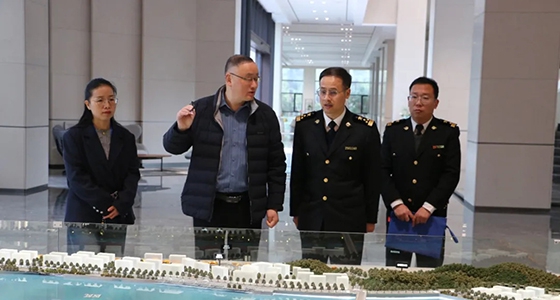 丽水海关关长洪壮一行调研沙巴公司官网集团